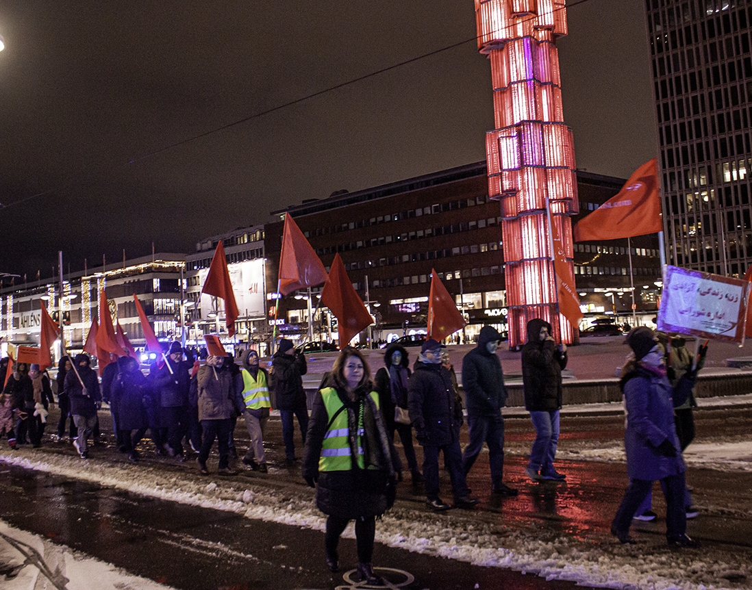 Solidaritet med masskampen i Iran - socialisterna.org